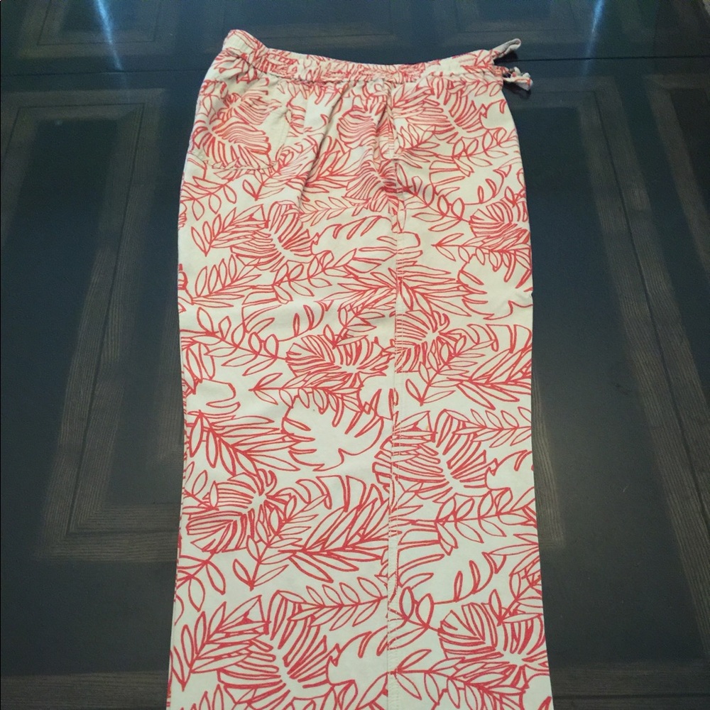 Linen Wide Leg Pants